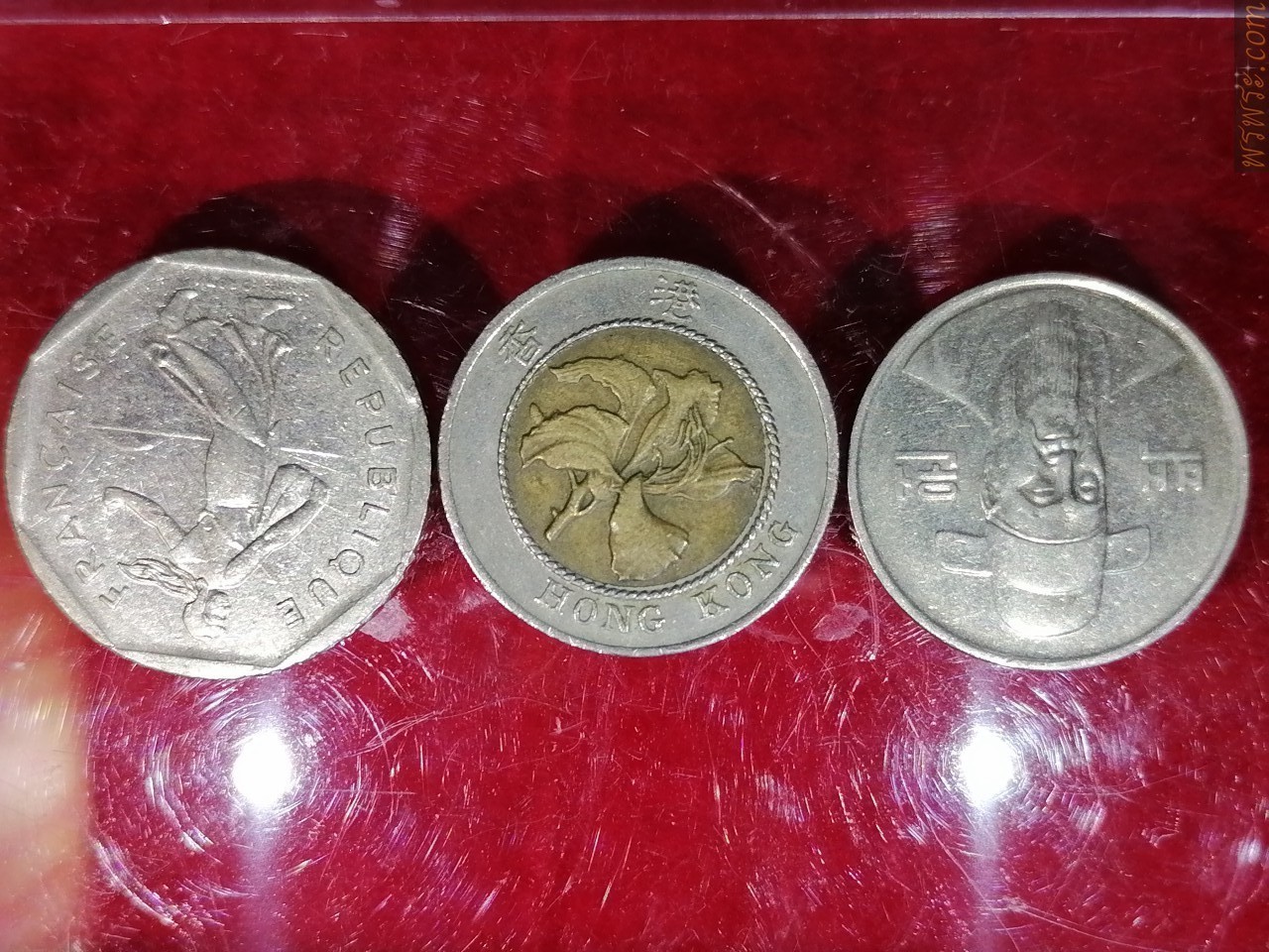 เหรียญ​ ต่างประเทศ3เหรียญ