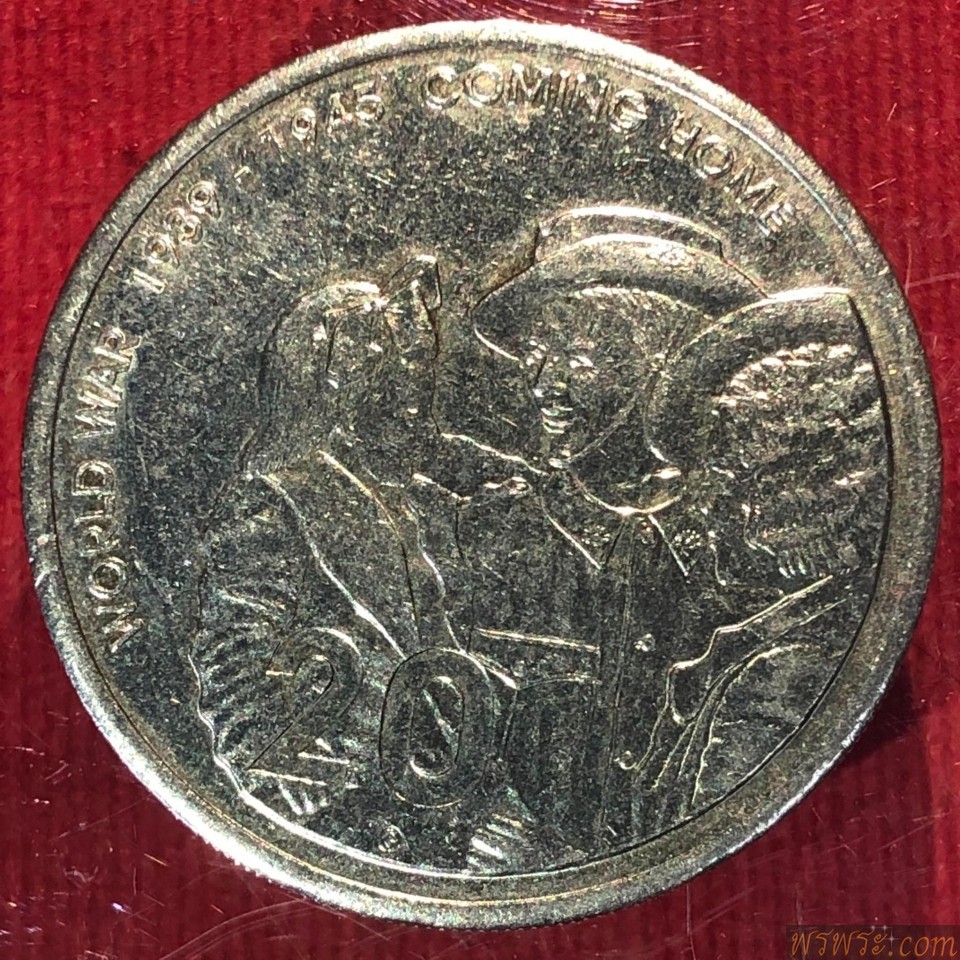 เหรียญELIZABETH II AUSTRALIA2005 WORLD WAR 1939-1945 COMING HOM