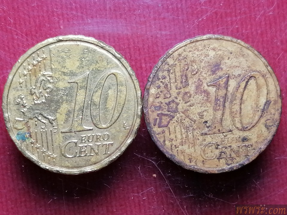 เงิน10 EURO  CENT2002  /2007