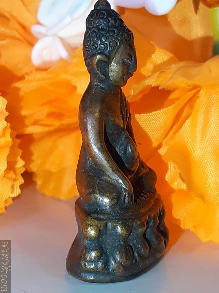 Ring amulet, old bronze, ringing, unknown locationพระกริ่ง เนื้อสำริดเก่า กริ่งดัง ไม่ทราบที่