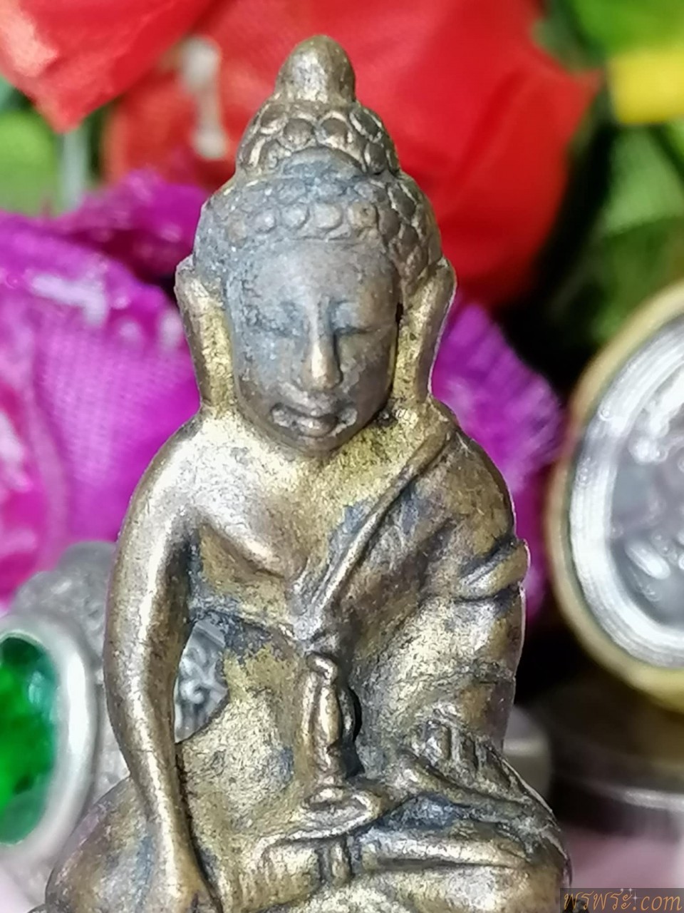 ส่ง จ.บึงกาฬ//พระกริ่ง สมเด็จพุฒาจารย์ เนื้อสำริด กริ่งดัง ก่อนปี2500
