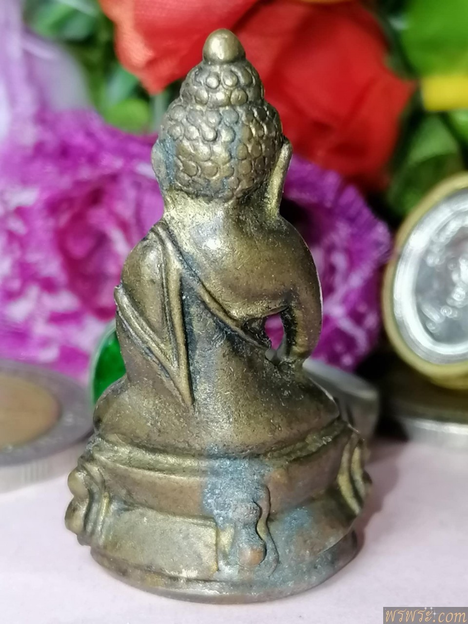ส่ง จ.บึงกาฬ//พระกริ่ง สมเด็จพุฒาจารย์ เนื้อสำริด กริ่งดัง ก่อนปี2500