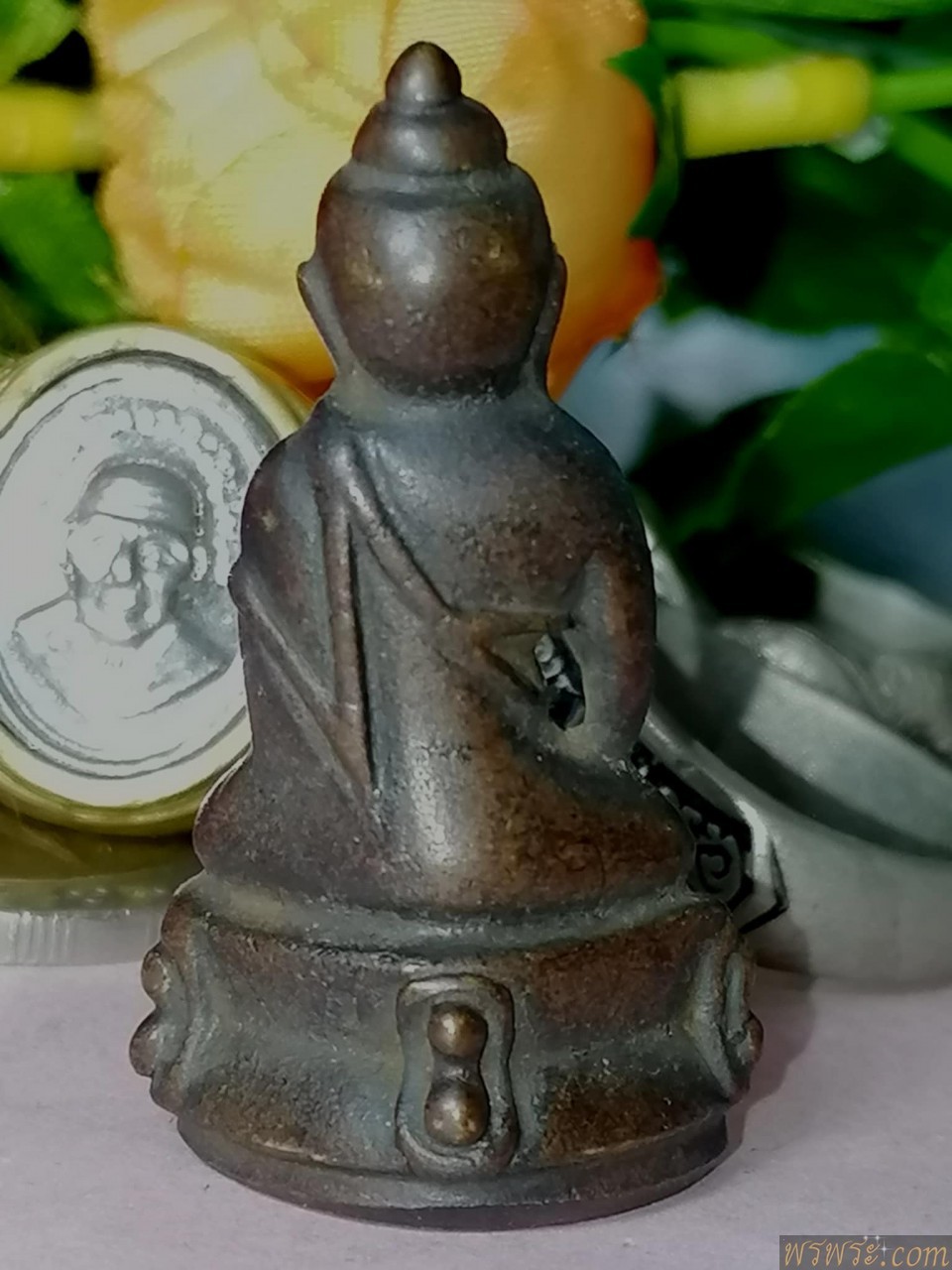 ส่ง จ.บึงกาฬ//พระกริ่ง สมเด็จพุฒาจารย์ เนื้อสำริด กริ่งดัง ก่อนปี2500