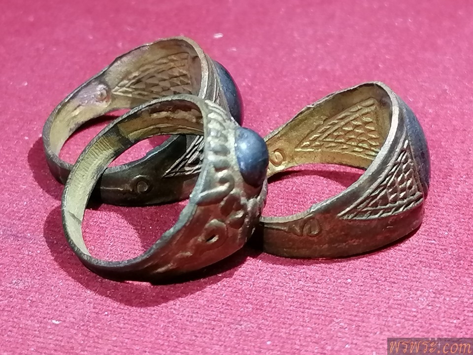 แหวนพระหัวแร่​ วงใน17-18มม