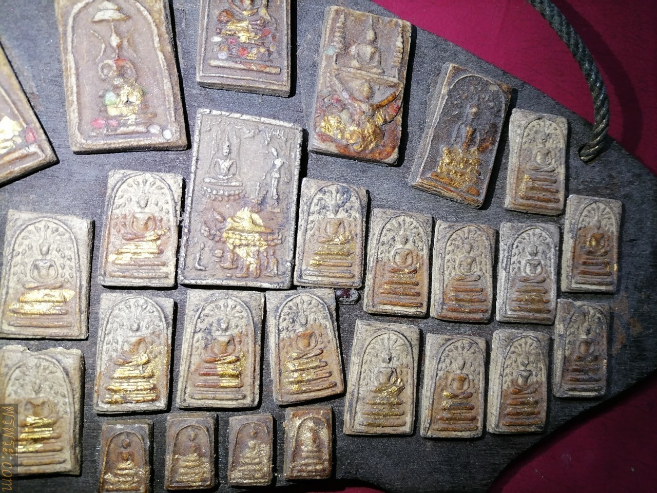 ส่ง กทม//พระสมเด็จ​ แผง​ปลา​8x18นิ้ว​ พระสายวัง(โชว์)