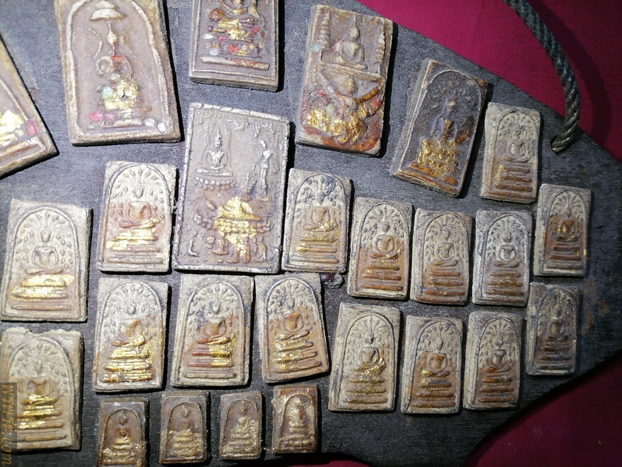ส่ง กทม//พระสมเด็จ​ แผง​ปลา​8x18นิ้ว​ พระสายวัง(โชว์)