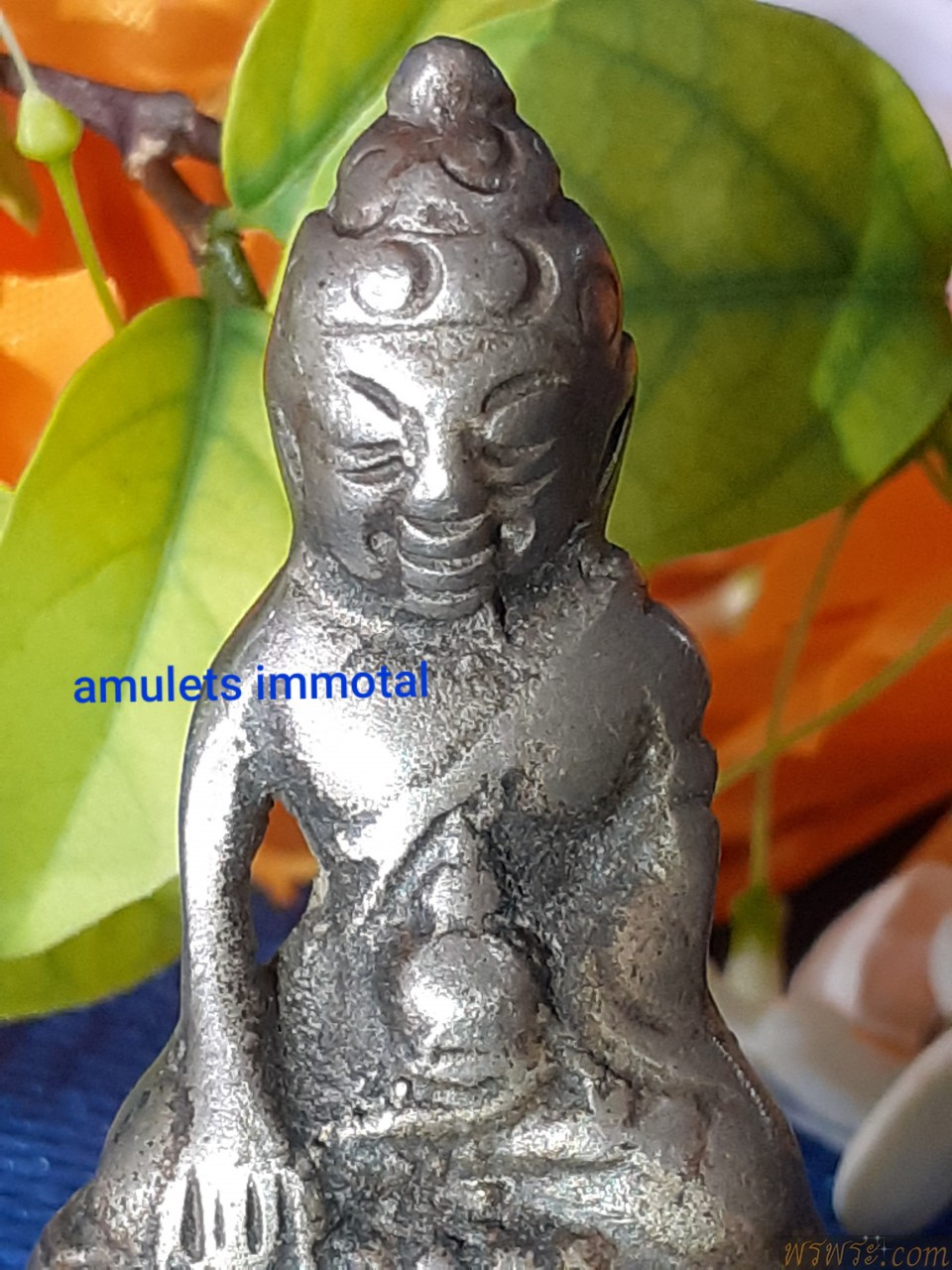 Phra Kring Pawaret amulet, bronze, engraved inscription, Prab Ngeo, Rama Vพระกริ่งปวเรศ เนื้อสำริด จาลึก ปราบเงี้ยว ร.๕