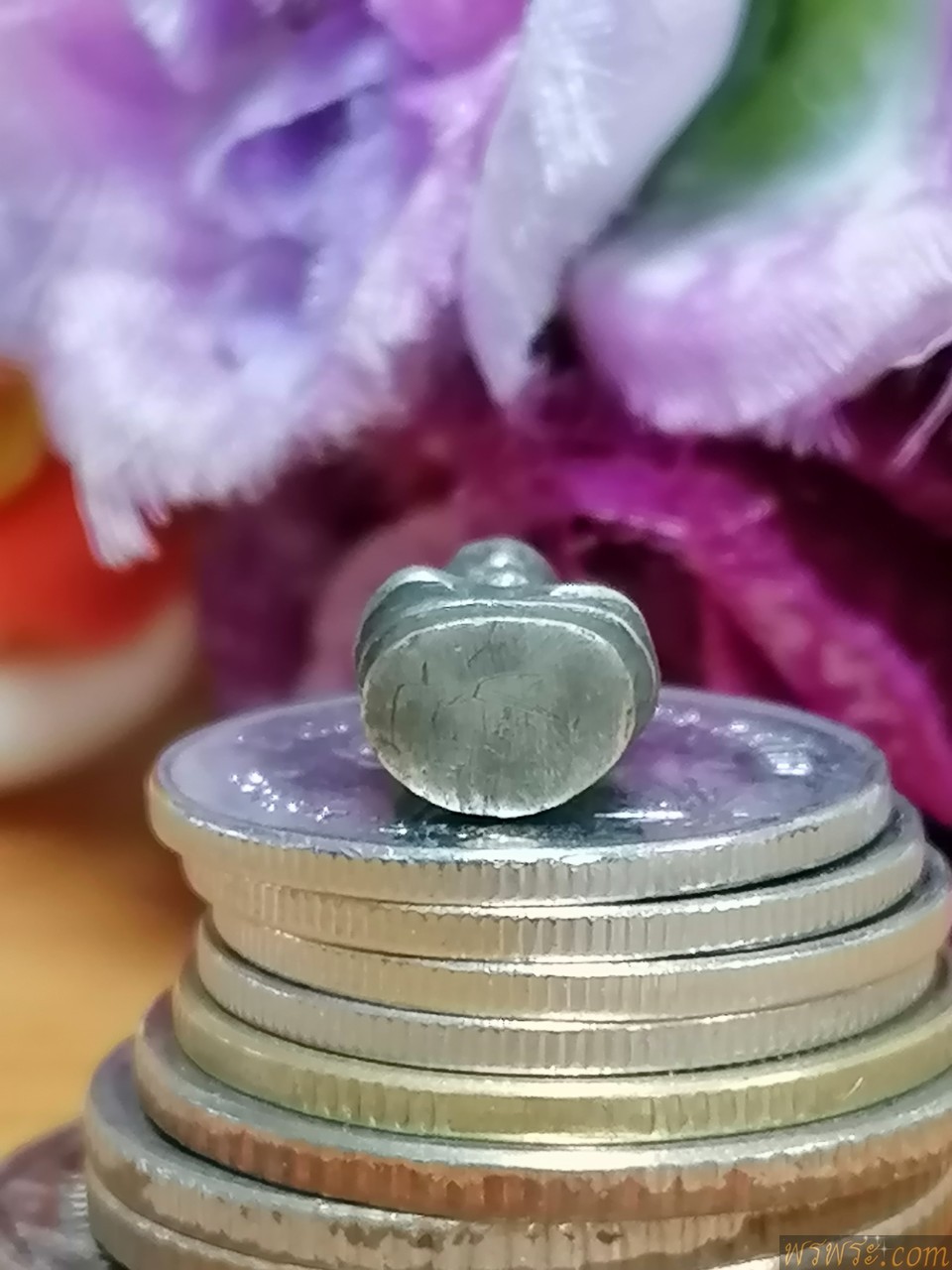 พระชัยวัฒน์​ ห่มคลุม​ เนื้อเงิน​ จารย์ใต้ฐาน