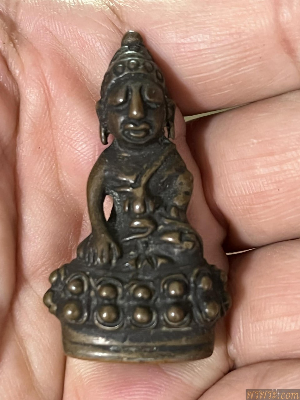 พระกริ่ง ปทุมสุริยวงศ์ ใต้ฐาน มังกร เนื้อสัมฤทธิ์ กริ่งดัง