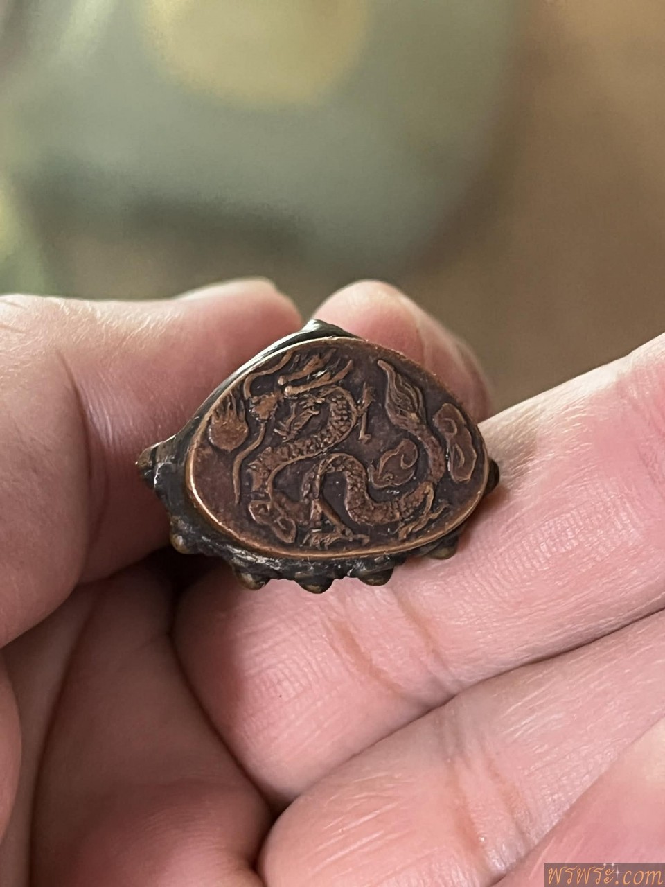 พระกริ่ง ปทุมสุริยวงศ์ ใต้ฐาน มังกร เนื้อสัมฤทธิ์ กริ่งดัง