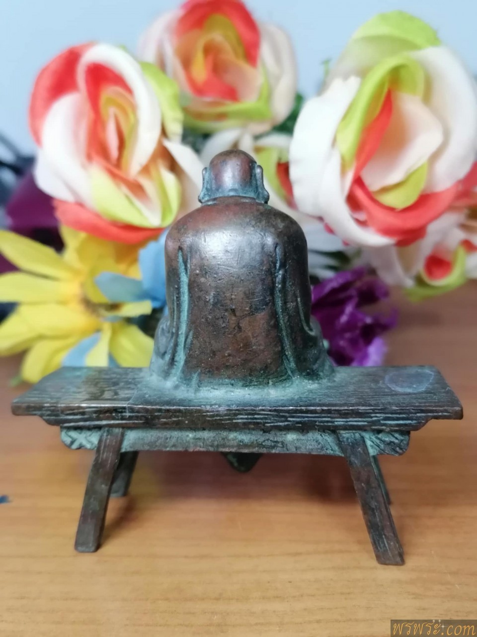 พระจีน เนิ้อโลหะ สัมริด