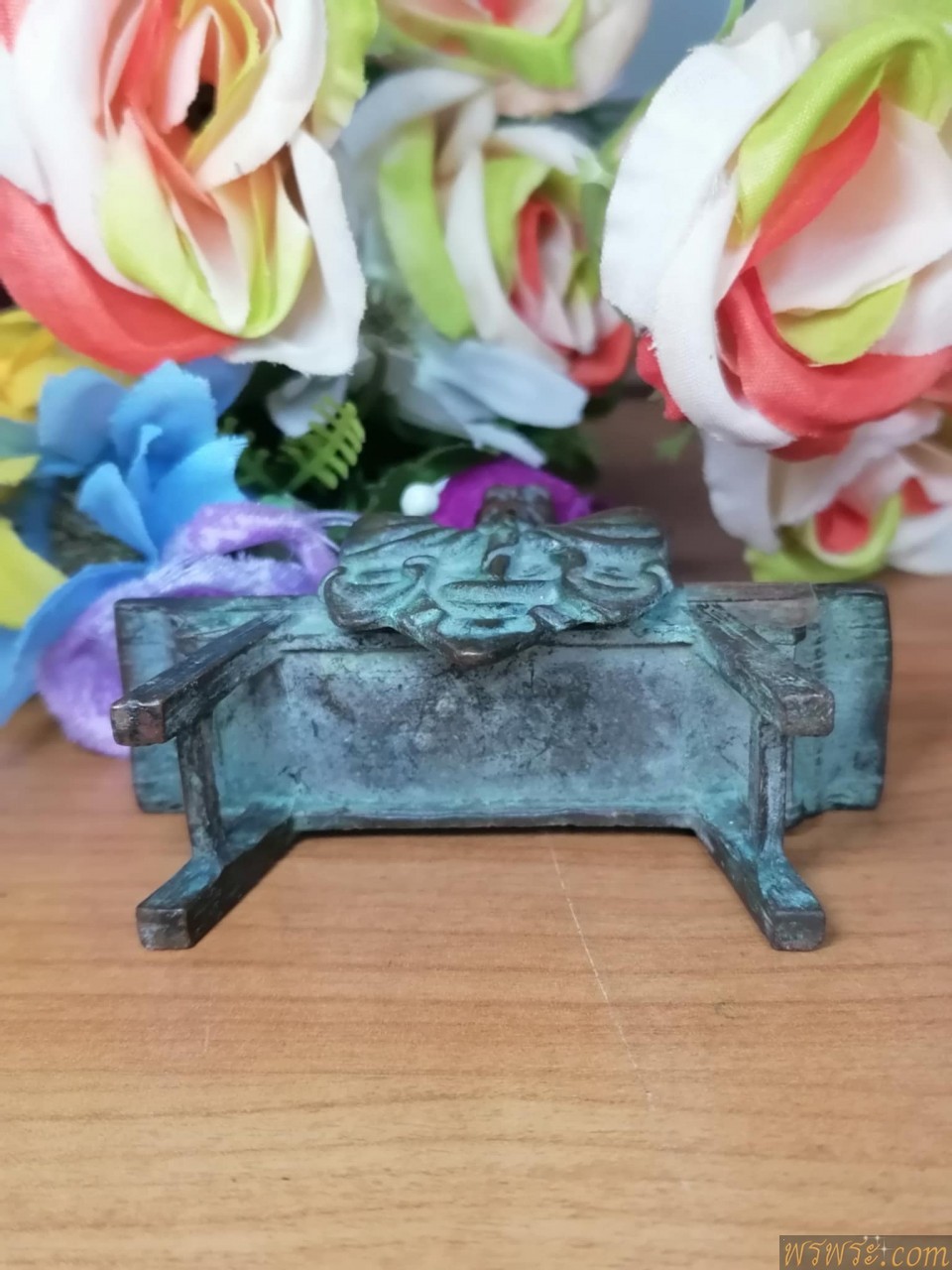 พระจีน เนิ้อโลหะ สัมริด