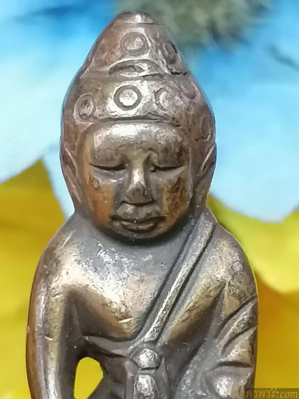 พระกริ่งปวเรศ เนื้อสำริด กริ่งดัง ก้นครก