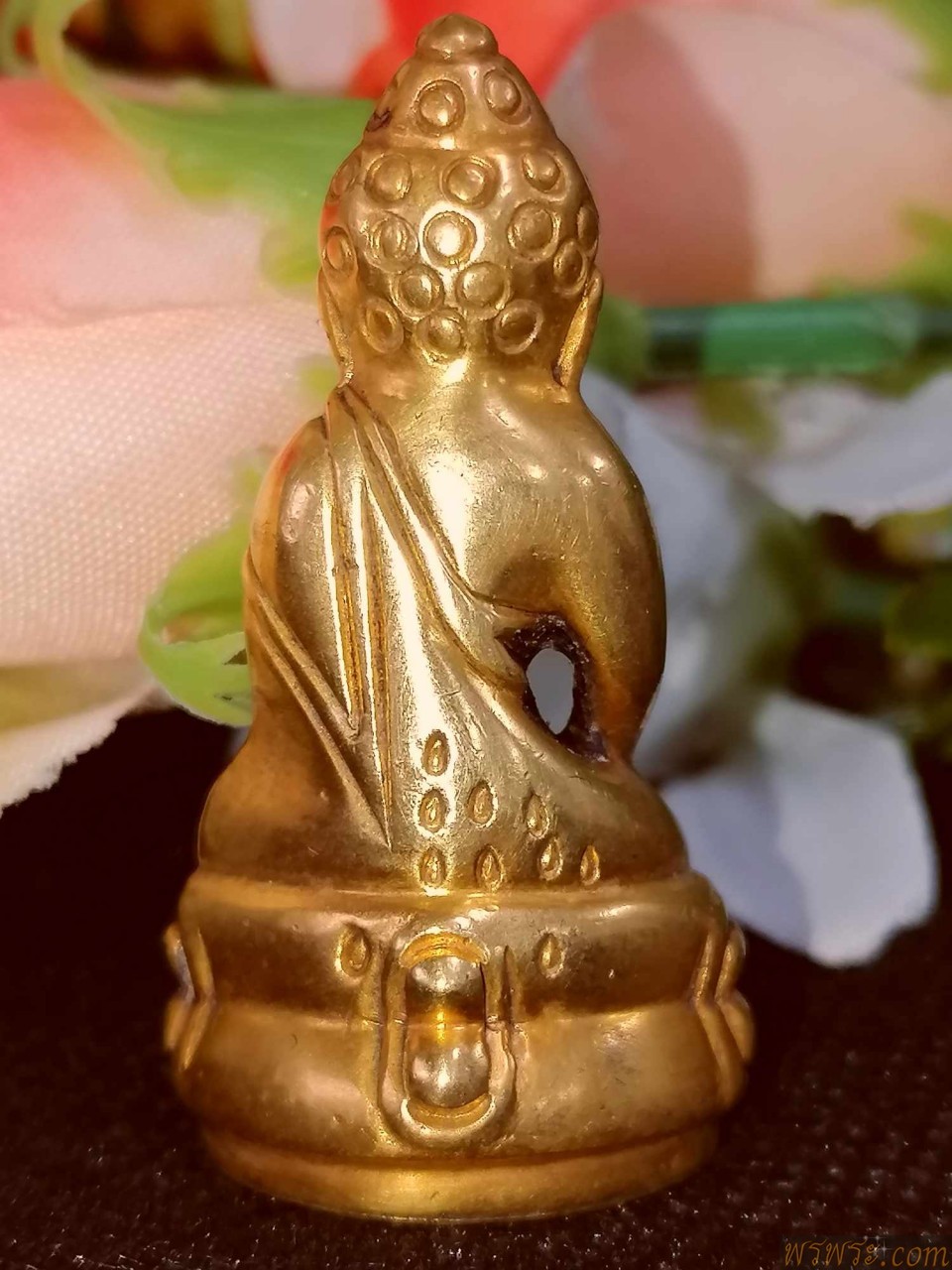 ส่ง จ พิษณุโลก//พระกริ่งปวเรศ๑๐โค๊ต สมบูรณ์พูนสุข เนื้อสำริดสีทอง กริ่งดัง