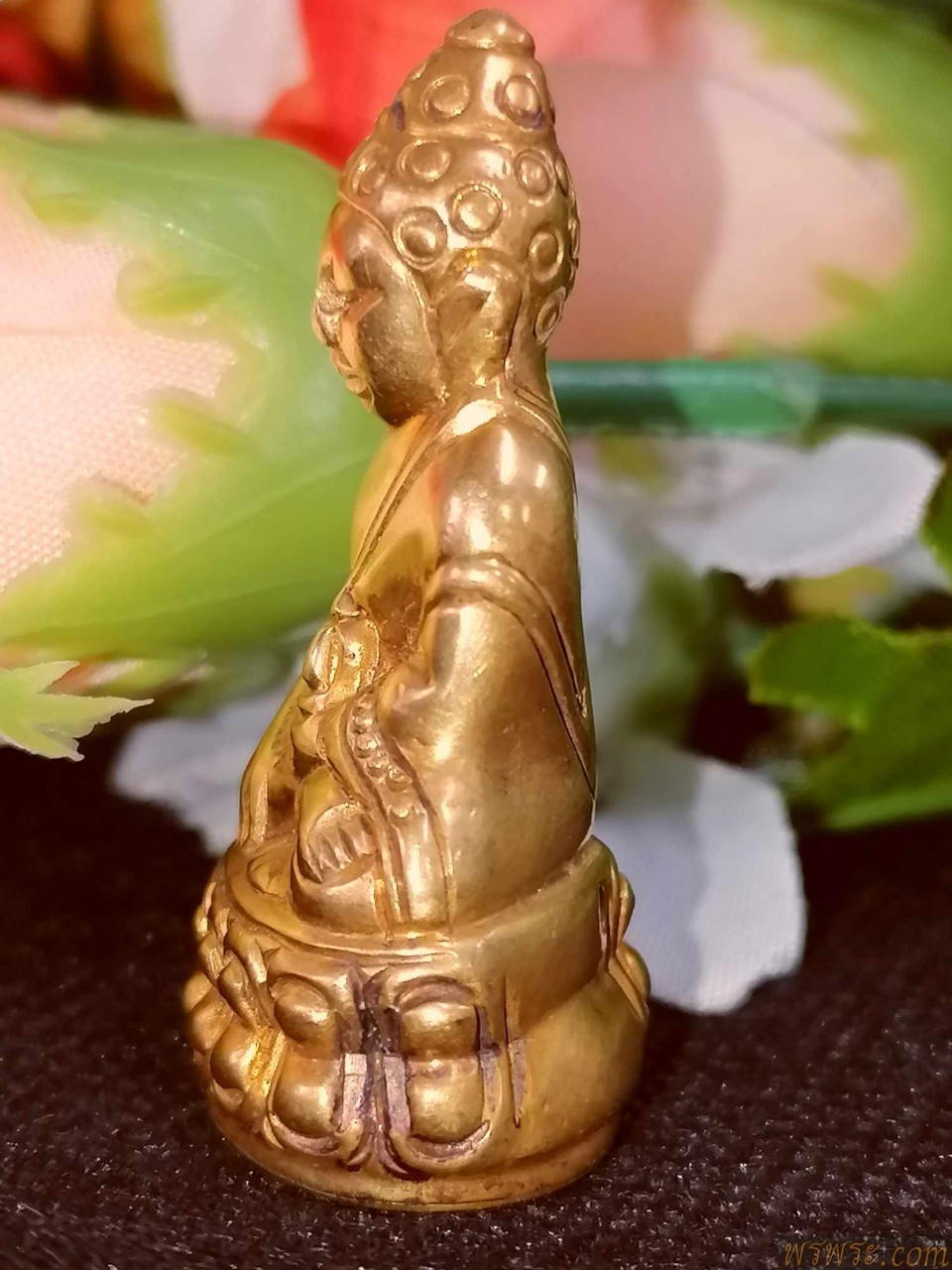 ส่ง จ พิษณุโลก//พระกริ่งปวเรศ๑๐โค๊ต สมบูรณ์พูนสุข เนื้อสำริดสีทอง กริ่งดัง