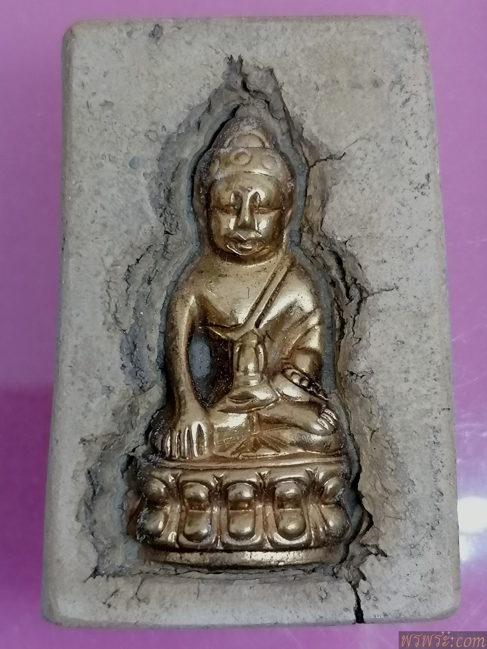 ปิด ส่ง กทม//พระสมเด็จ​ หลัง​ ฝังพระกริ่ง​ เขย่าดัง​ 49x35.มม​ หนา18มม//พระสายวัง