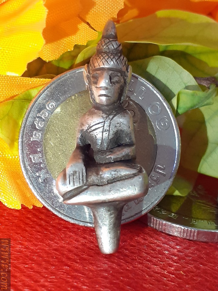 Phra Yodthong, silverพระยอดธง เนื้อเงิน
