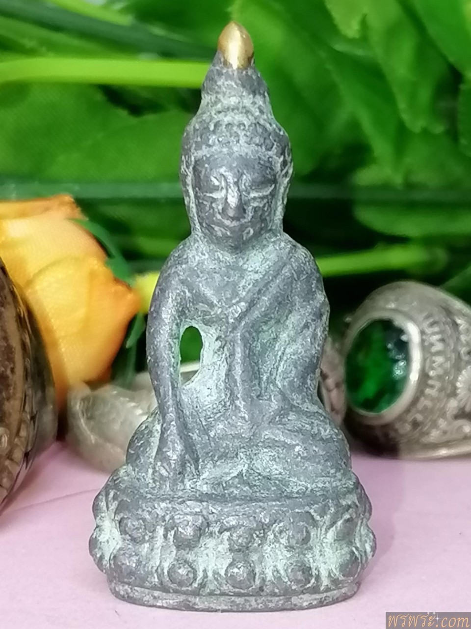 พระกริ่ง สมเด็จพุฒาจารย์ เนื้อชินตะกั่ว หล่อตัน ก่อนปี2500