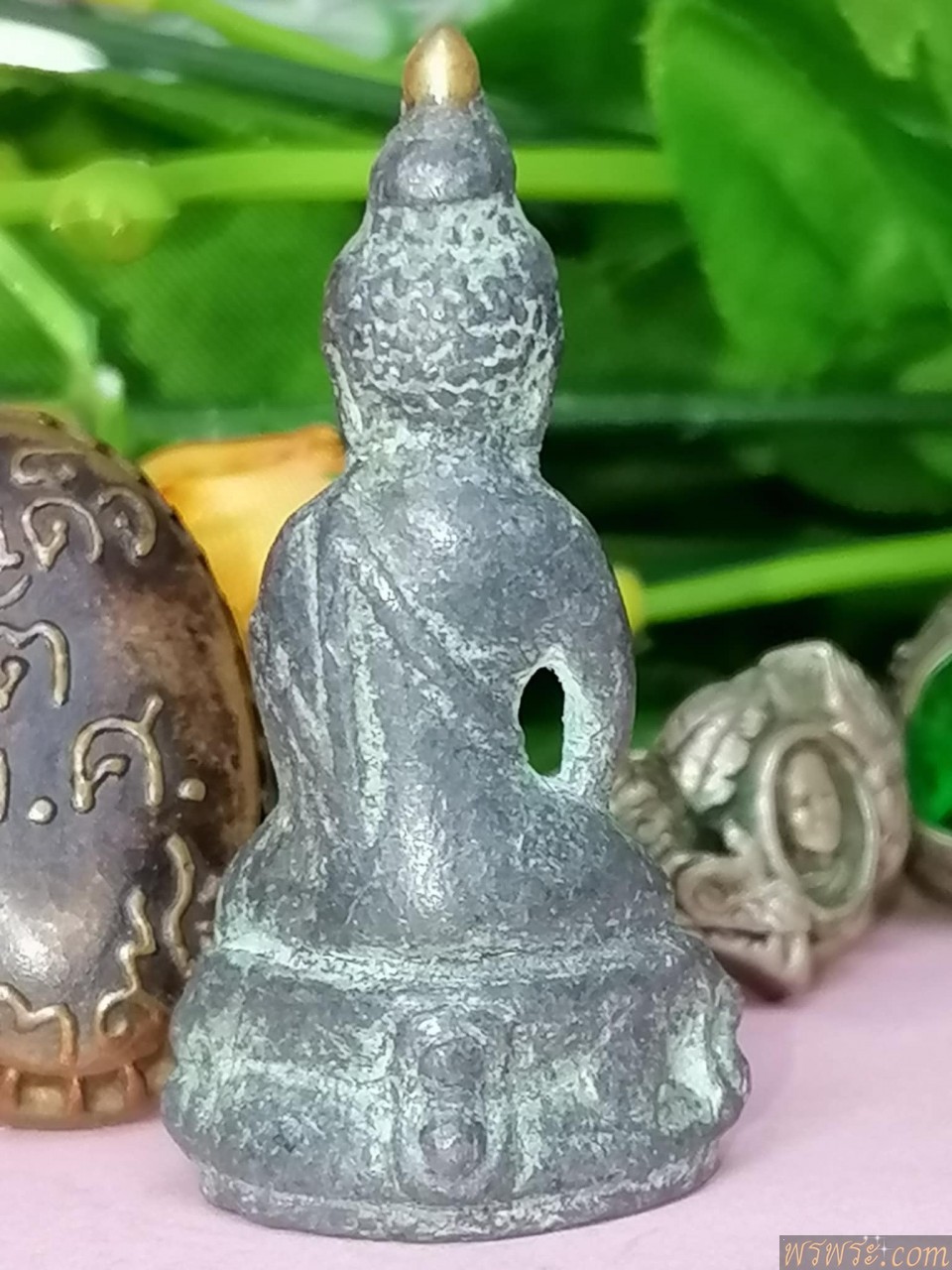 พระกริ่ง สมเด็จพุฒาจารย์ เนื้อชินตะกั่ว หล่อตัน ก่อนปี2500