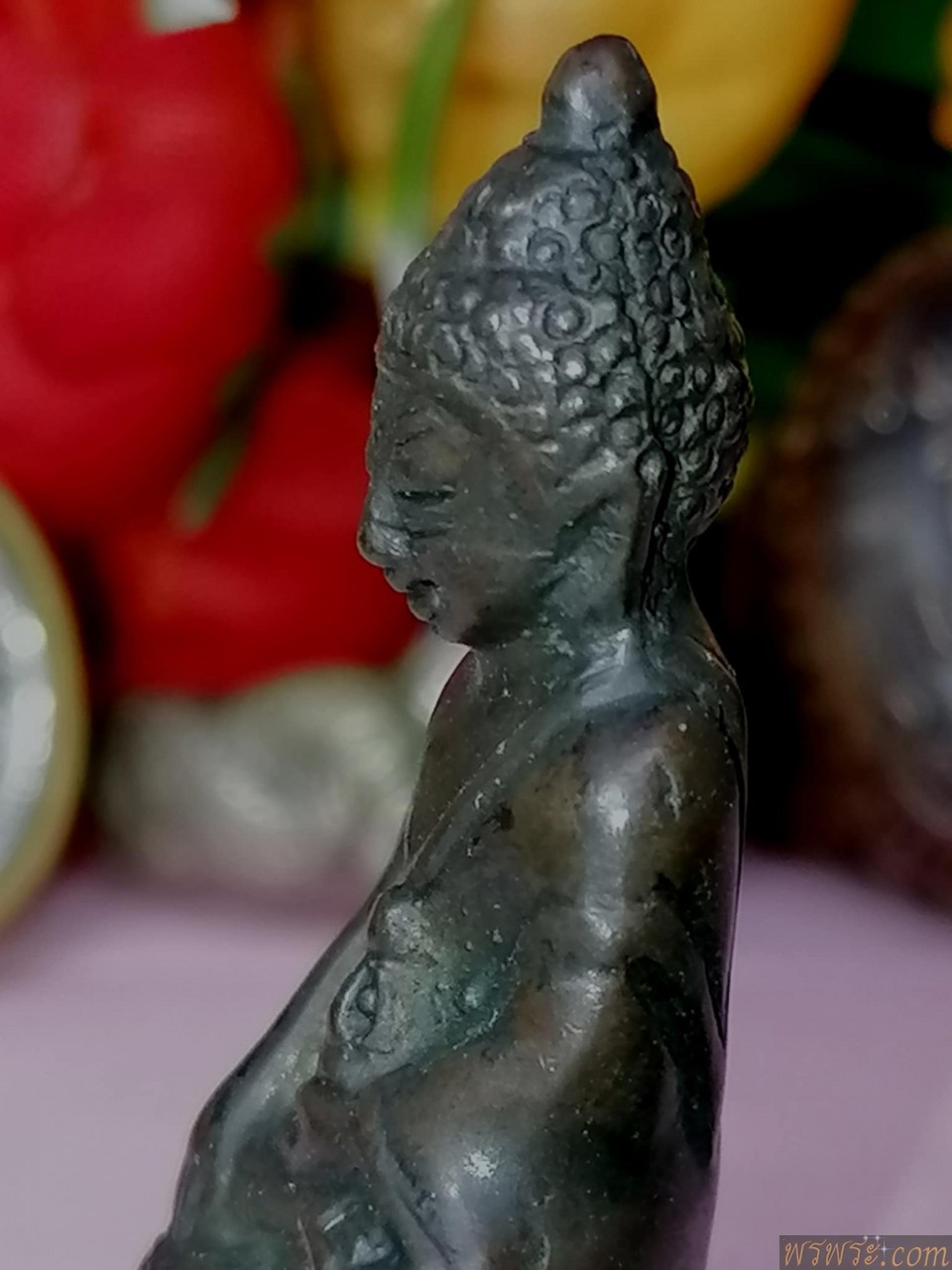 พระกริ่งปวเรศ เนื้อสำริด นวะ จารย์ใต้ฐาน กริ่งดัง ก่อนปี2500