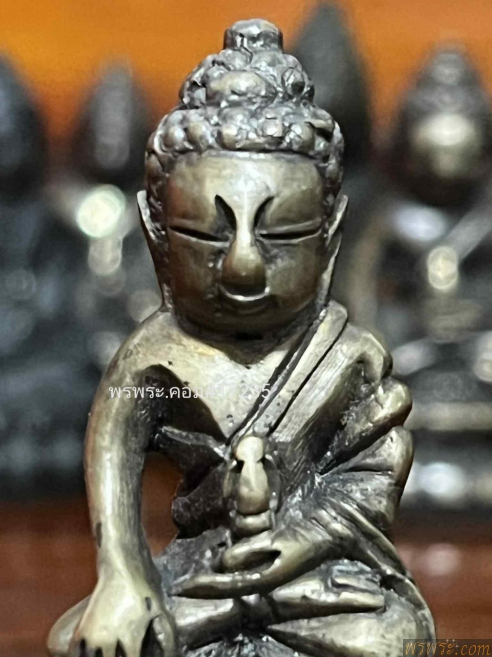 พระกริ่ง ปวเรศ เนื้อเงินสำริดเงิน กริ่งดัง ก่อนปี2500/พบ1องค์ ณ.วันที่09/06/2568