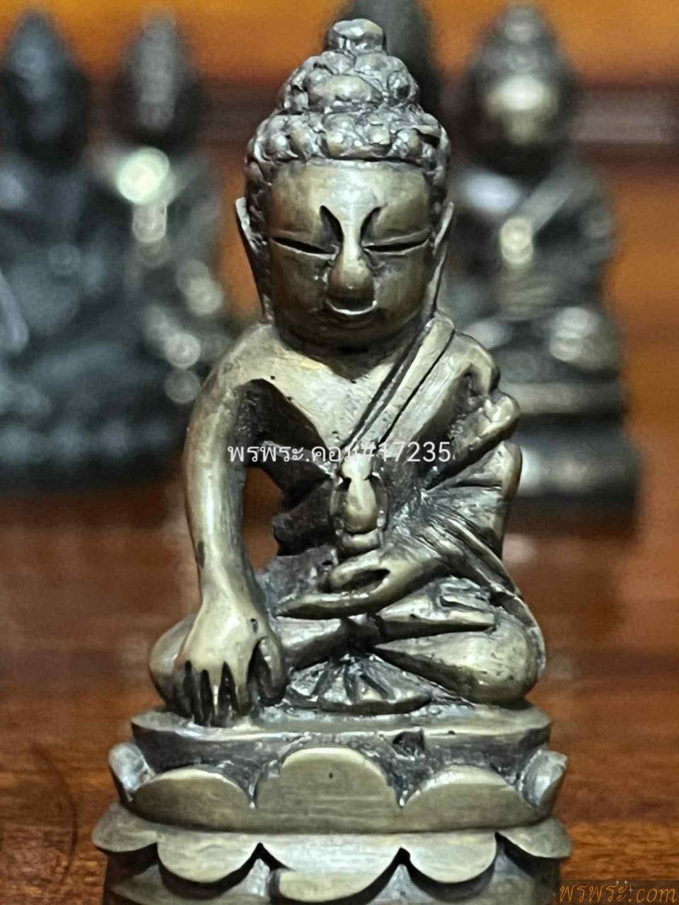 พระกริ่ง ปวเรศ เนื้อเงินสำริดเงิน กริ่งดัง ก่อนปี2500/พบ1องค์ ณ.วันที่09/06/2568