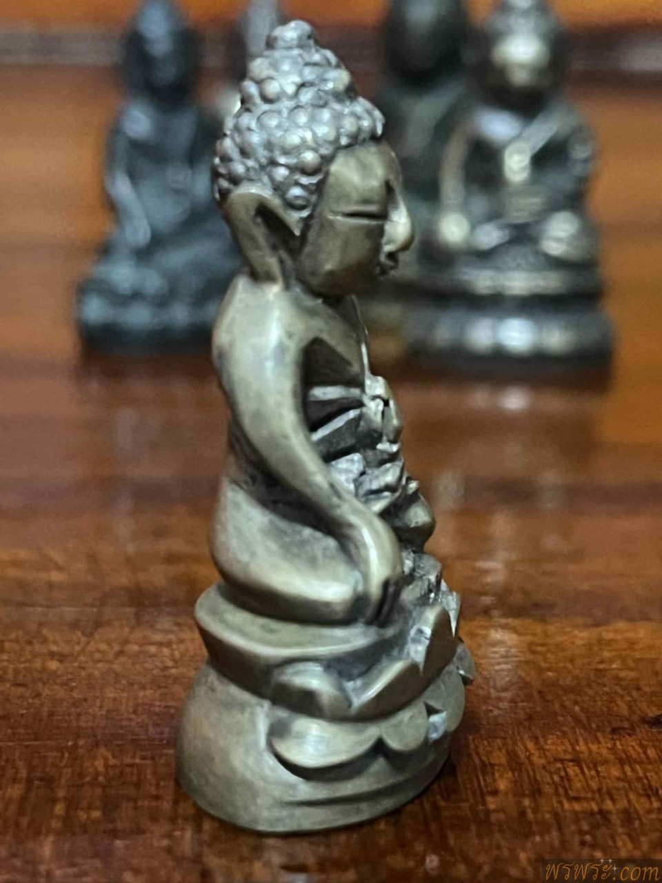 พระกริ่ง ปวเรศ เนื้อเงินสำริดเงิน กริ่งดัง ก่อนปี2500/พบ1องค์ ณ.วันที่09/06/2568