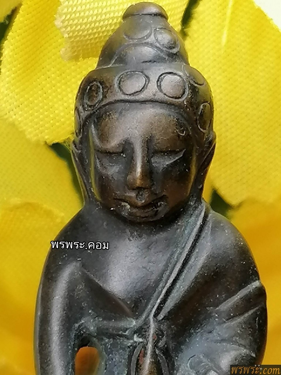 โชว์/พระกริ่งปวเรศ รุ่นที่๑ปี2394 เนื้อสัมฤทธิ์ กริ่งดัง/พิมพ์พิเศษ โค๊ตตอกพิเศษ