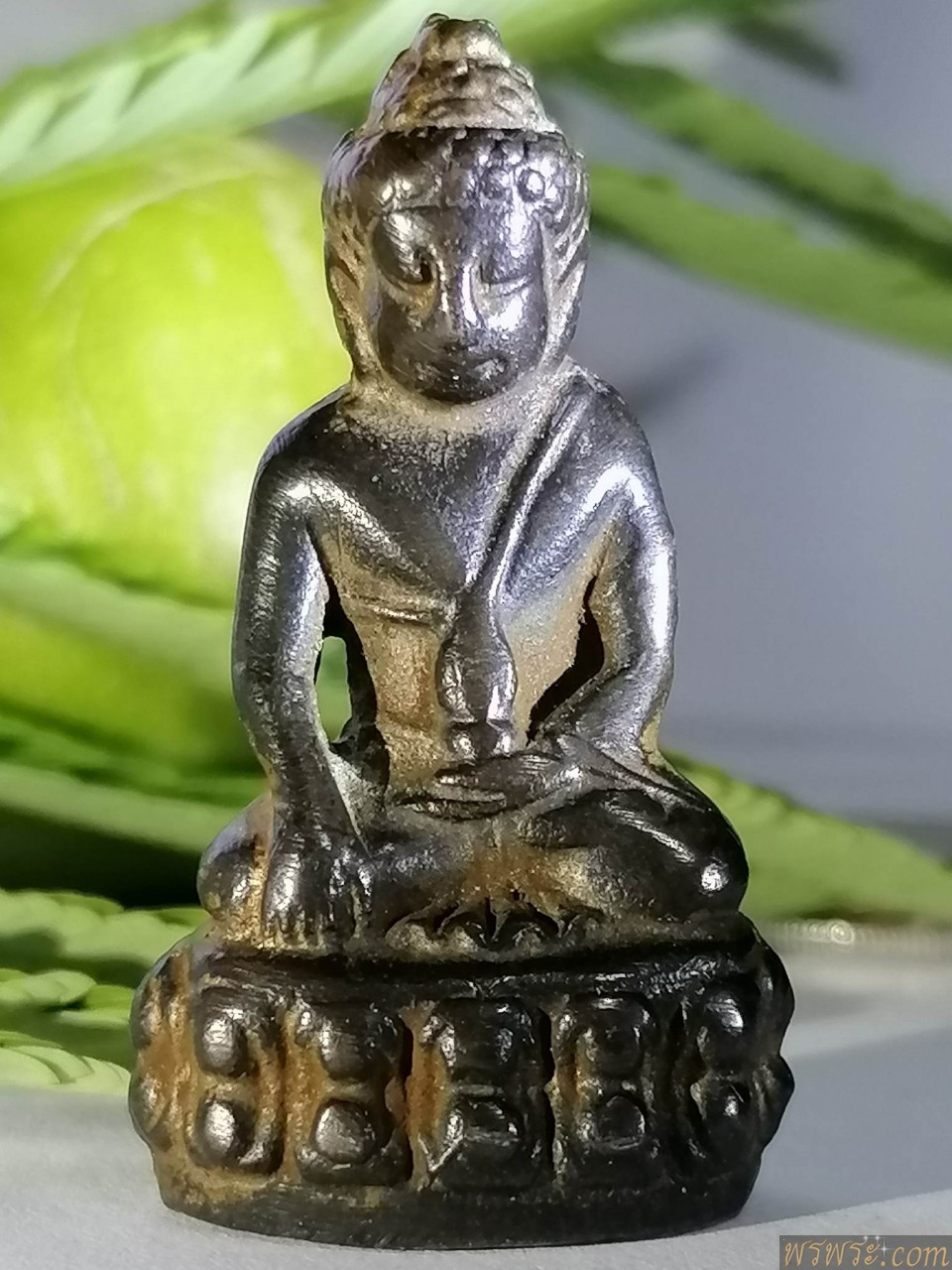 พระกริ่ง เนื้อสัมฤทธิ์ กริ่งดัง ใต้ฐานพญาหงส์ ก่อนปี2500