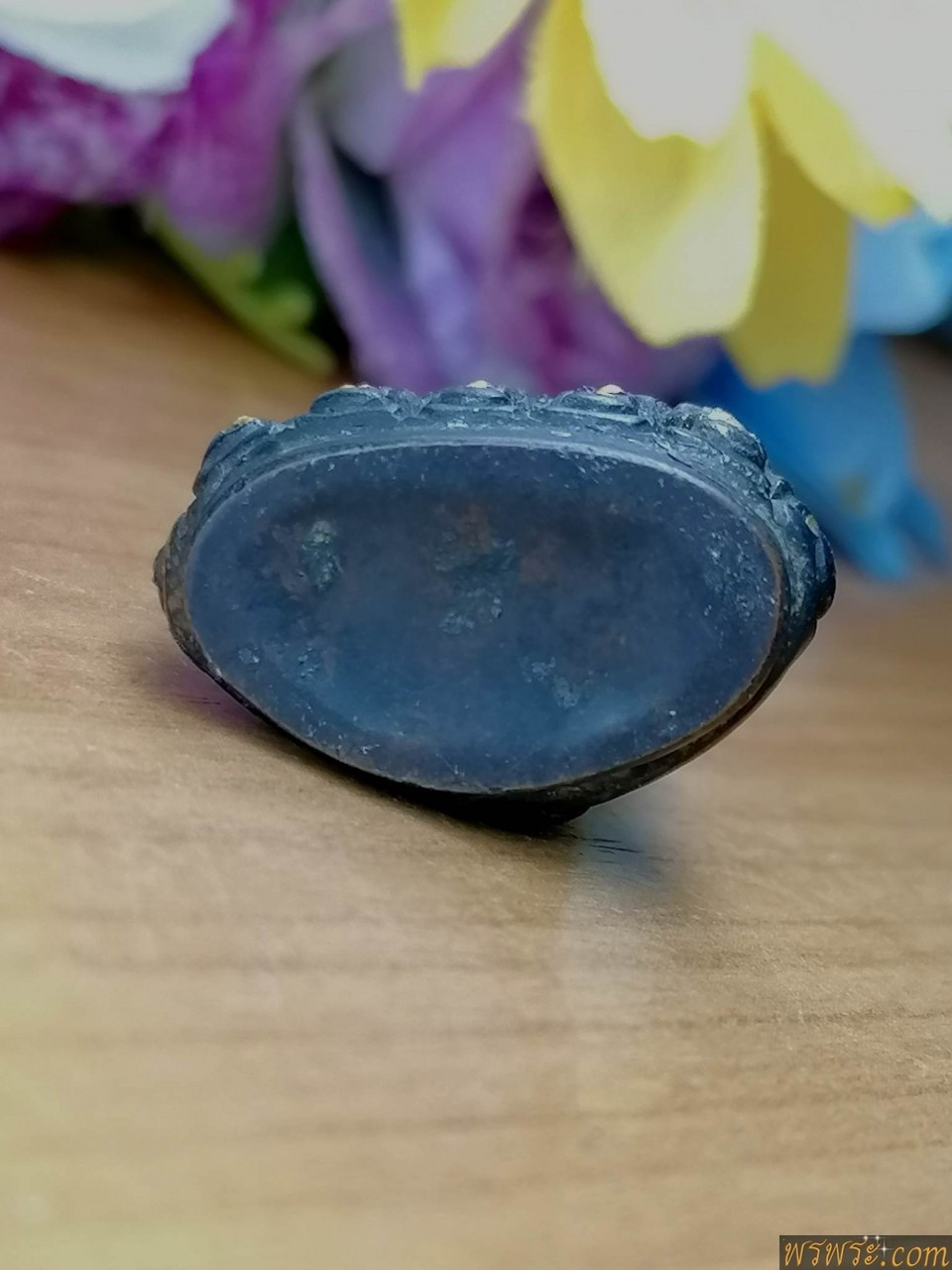 พระกริ่งปวเรศ หมุดทองคำ เนื้อสัมฤทธิ์ กริ่งดัง