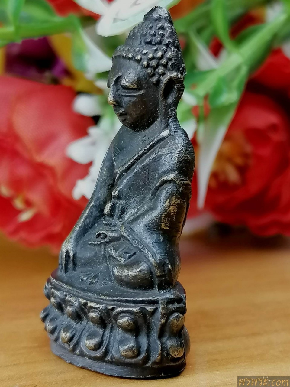 ปิด/พระกริ่งปวเรศ เนื้อสัมฤทธิ์ กริ่งดัง ก่อนปี2500