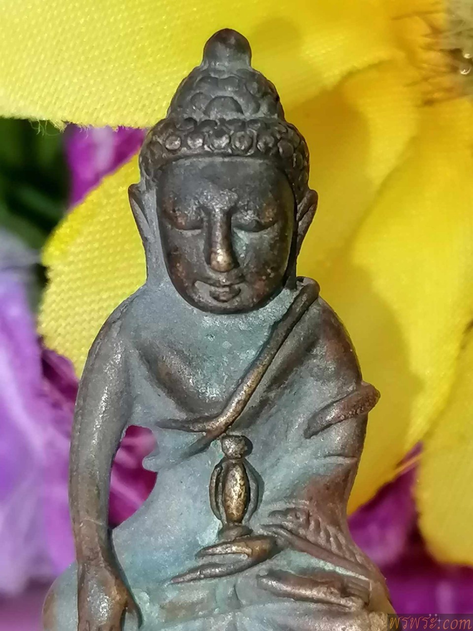 ปิด ส่ง จ.เชียงใหม่//พระกริ่ง สมเด็จพุฒาจารย์ รอยจารย์ใต้ฐาน เนื้อสำริด กริ่งดัง ก่อนปี2500