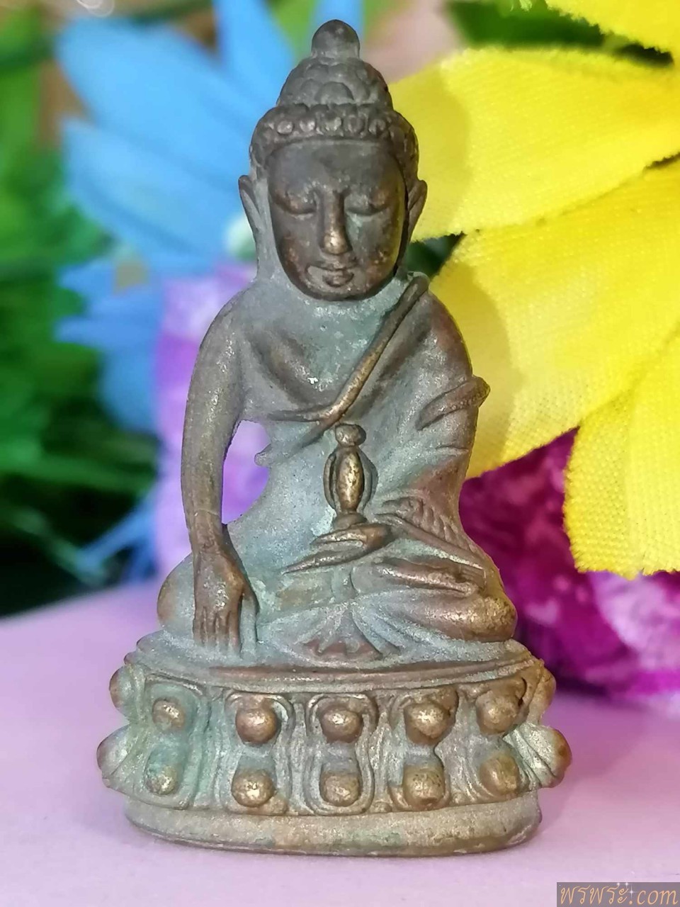 ปิด ส่ง จ.เชียงใหม่//พระกริ่ง สมเด็จพุฒาจารย์ รอยจารย์ใต้ฐาน เนื้อสำริด กริ่งดัง ก่อนปี2500
