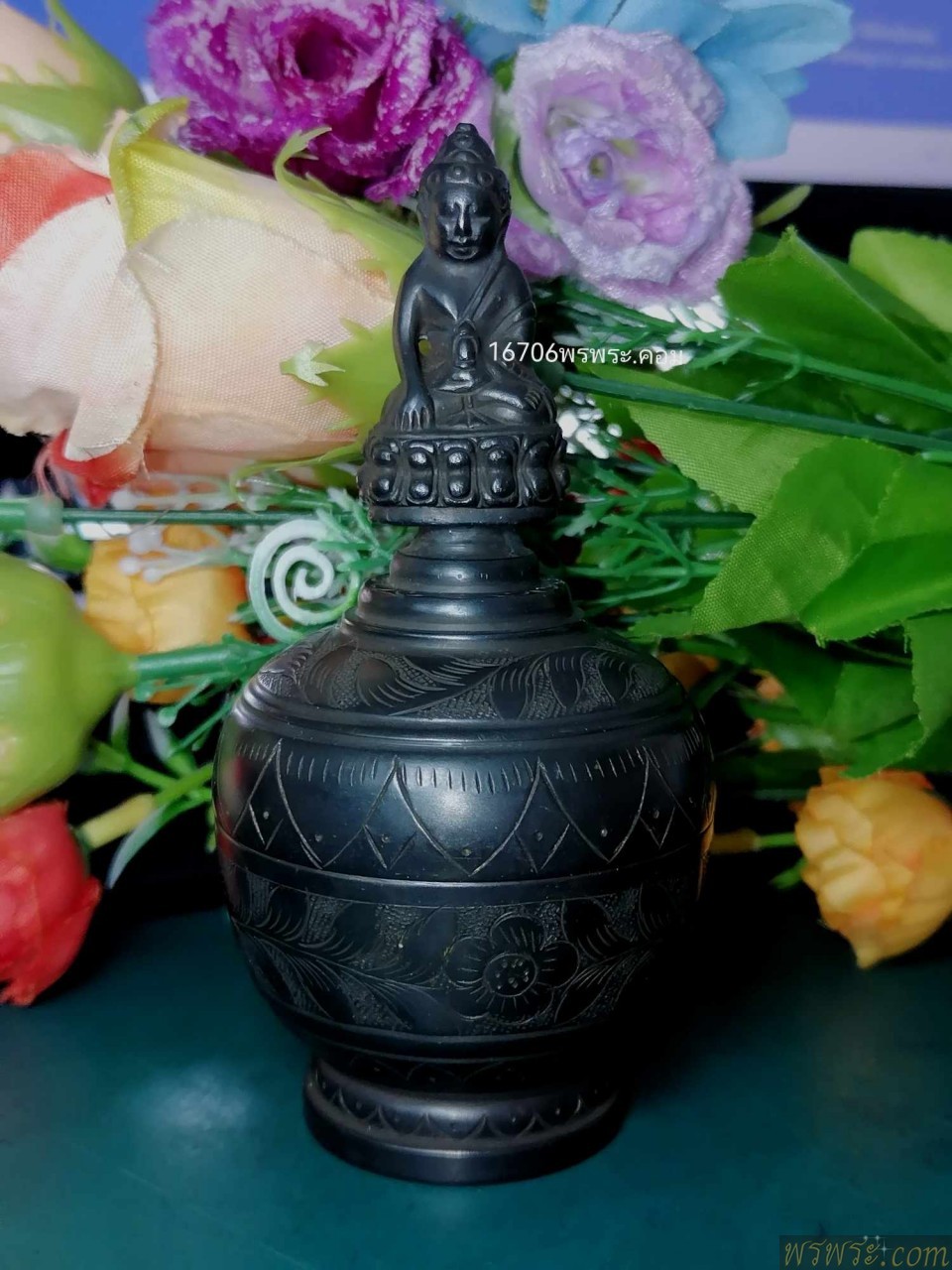 ส่ง จ.พิษณุโลก//พระกริ่งปวเรศ บนพระอบ เนื้อสัมริด