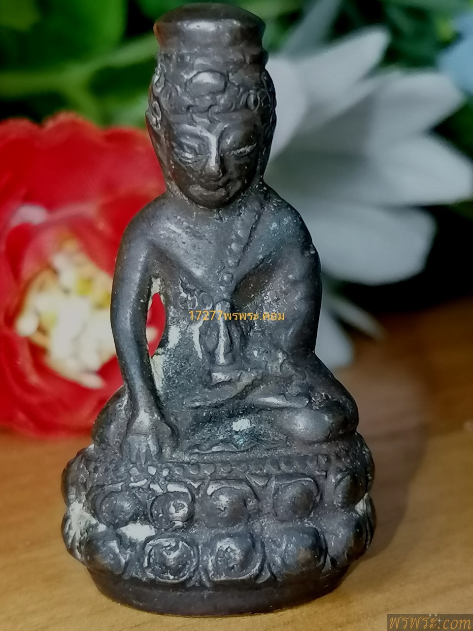 พระ​กริ่ง​ เมาลีใหญ่​ จารย์​ใต้ฐาน​ เนื้อ​สัมฤทธิ์​ กริ่ง​ดัง​