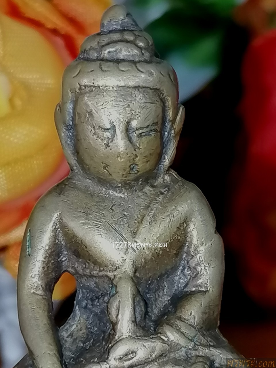 พระ​กริ่ง​ ทรง​จีน​ใหญ่​ เนื้อ​สัมฤทธิ์​ อุดหลัง​ กริ่ง​ดัง​