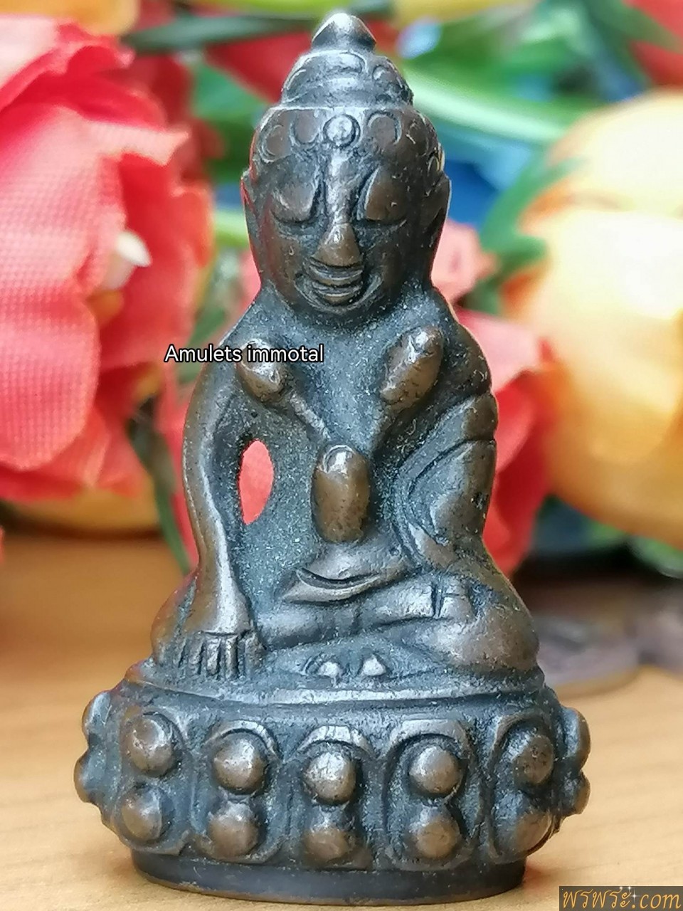 โชว์พระ วทพ//พระกริ่งปวเรศ เนื้อสัมฤทธิ์ กริ่งดัง พิมพ์ ถือบัว//พบ1องค์ ณ.วันที่06/10/2566พิมพ์หายากยิ่ง