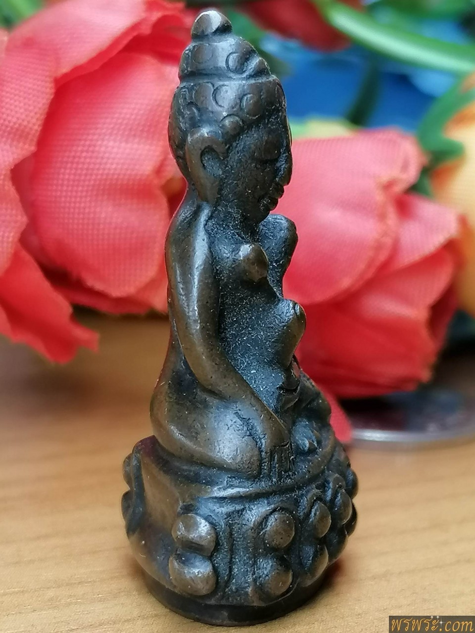 โชว์พระ วทพ//พระกริ่งปวเรศ เนื้อสัมฤทธิ์ กริ่งดัง พิมพ์ ถือบัว//พบ1องค์ ณ.วันที่06/10/2566พิมพ์หายากยิ่ง