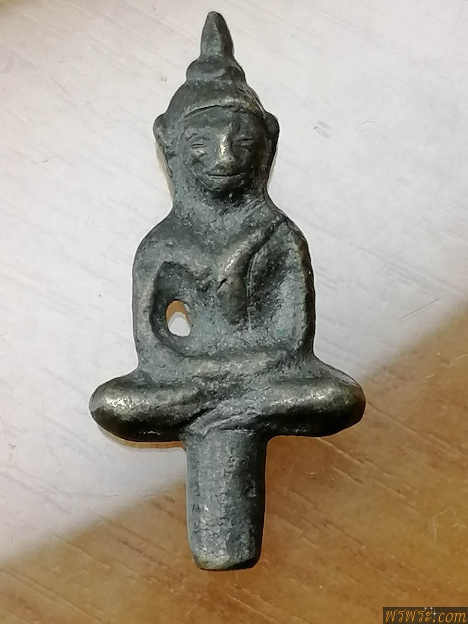 พระยอดธง สำริดเงิน ชินเงิน