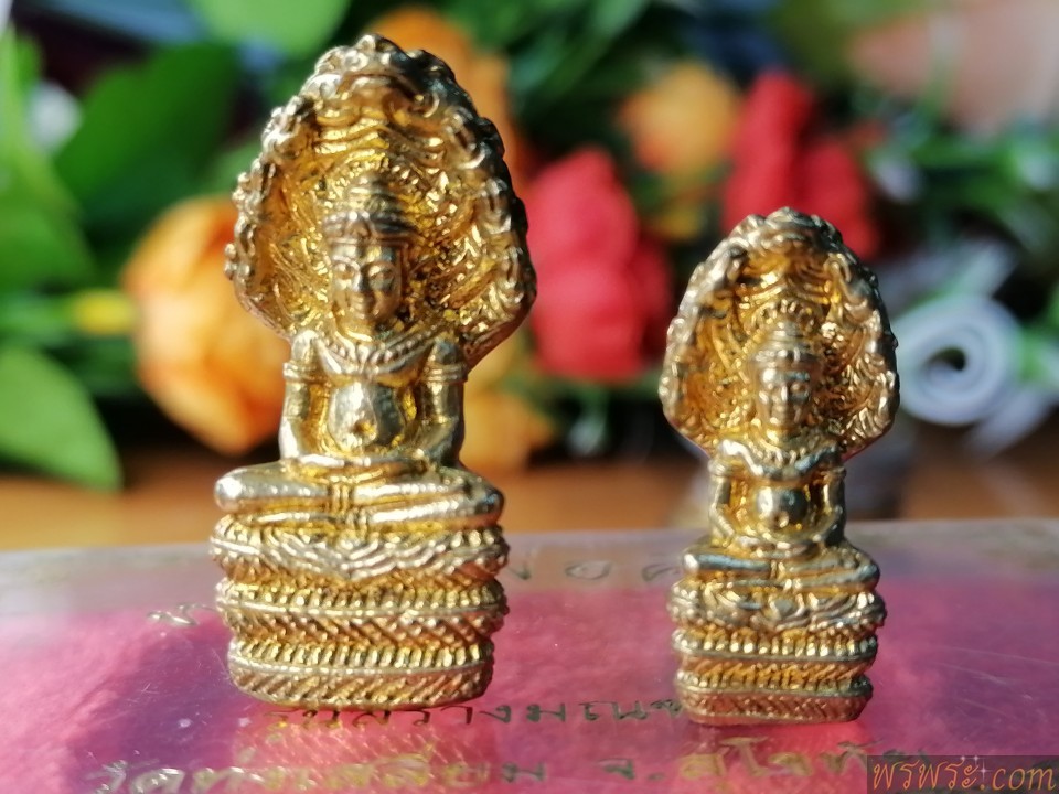 พระนาคปรก​ หลวงพ่อศิลา​ วัดทุ่งเสลี่ยม​ สุโขทัย รุ่นสร้างมณทป