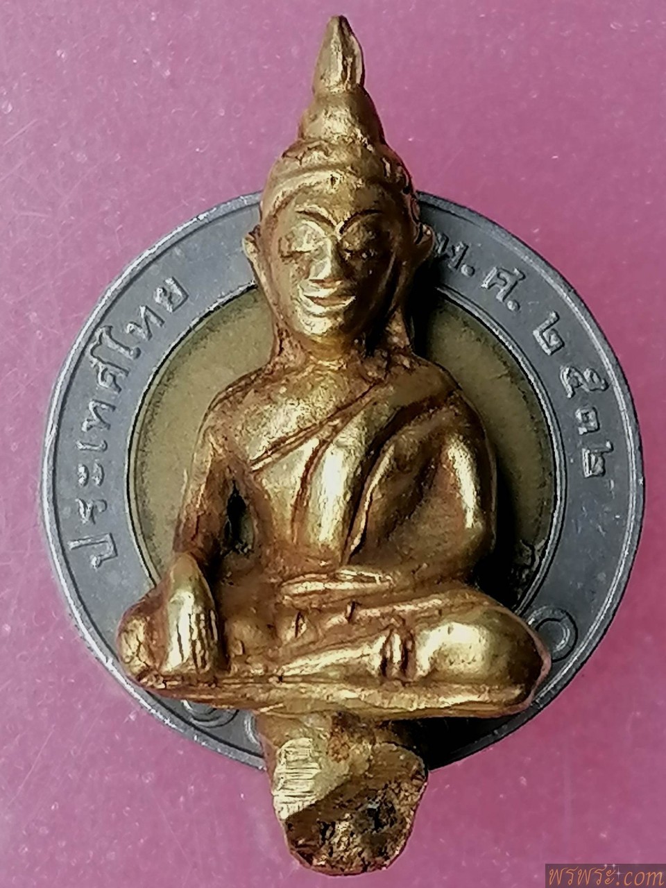พระยอดธง เนื้อทองคำแท้ผสมGOLD/AU6.84%