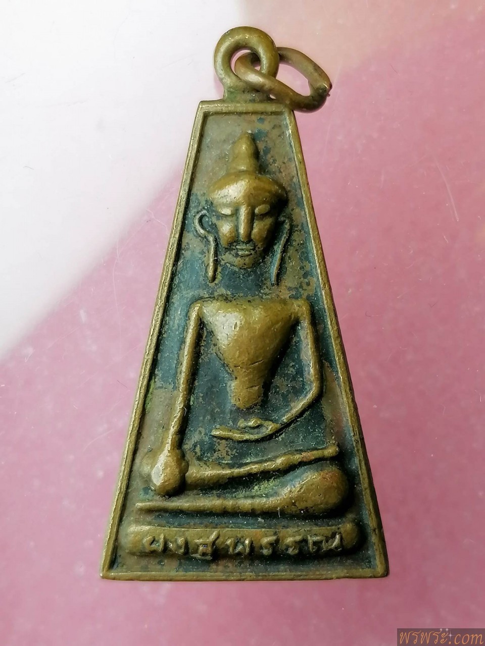 ผงสุพรรณ๔๔ปี รุ่น ร.๕ว.ส.พ.ก. วัดสะพังกร่าง สองพี่น้อง สุพรรณบุรี พ.ศ.2537