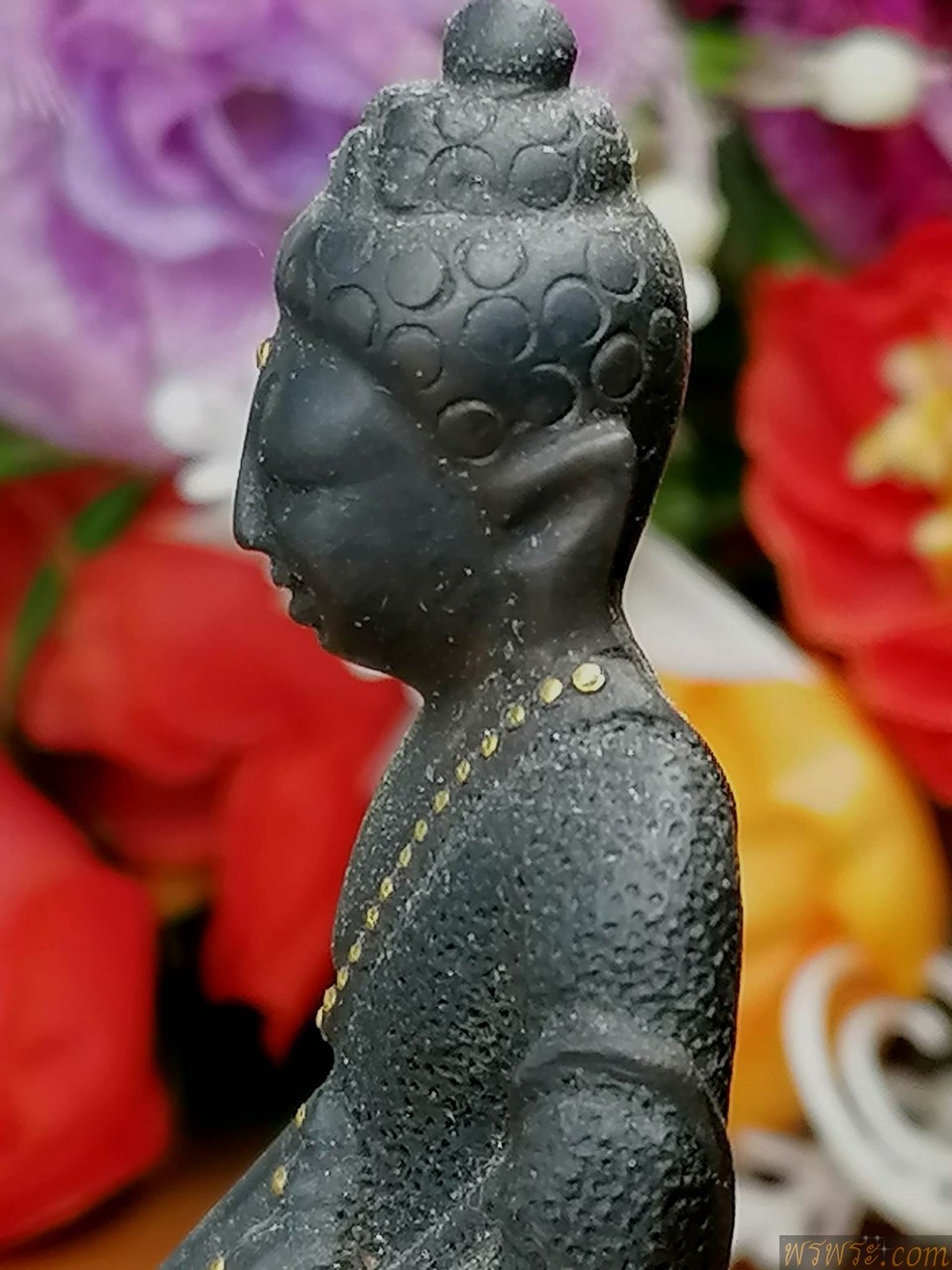 ปิด ส่ง จ.พิษณุโลก//พระกริ่งปวเรศ บัวรอบ ลายจุดหมุดทอง จารย์ใต้ฐาน เนื้อสัมฤทธิ์ กริ่งดัง//02