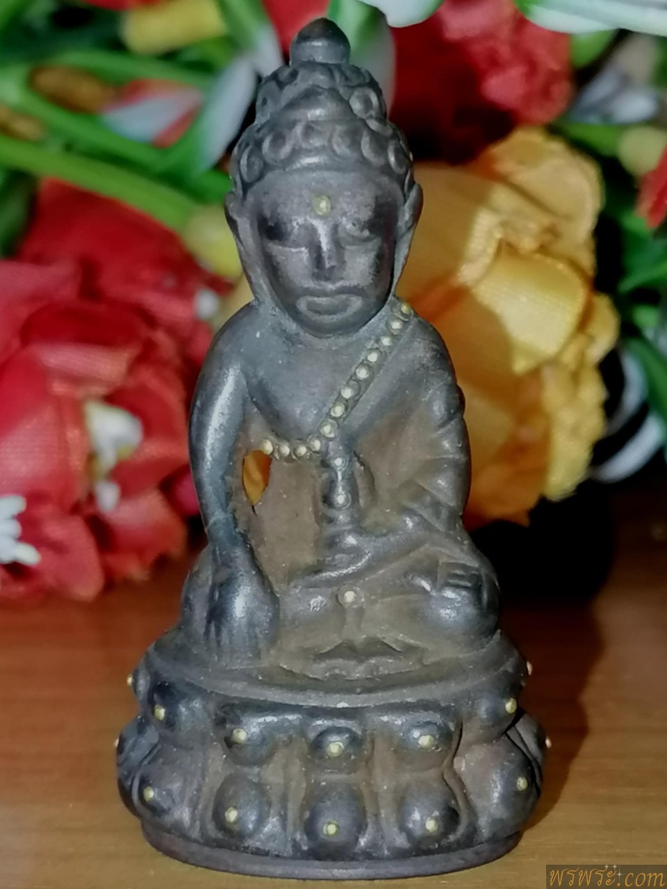 พระกริ่งปวเรศ หมุุุุุุุดทอง แผ่นปิดใต้ฐาน ทองคำ จารย์ เนื้อสำริด กริ่งดัง