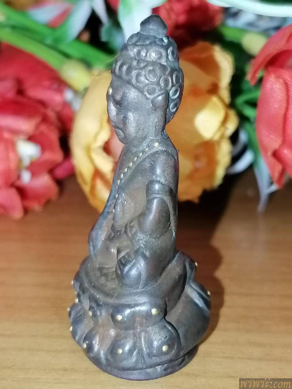 พระกริ่งปวเรศ หมุุุุุุุดทอง แผ่นปิดใต้ฐาน ทองคำ จารย์ เนื้อสำริด กริ่งดัง