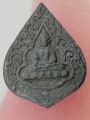 พระพุทธ2หน้า ขนาดกว้าง3.8ซม.สูง4.7ซม หนา8มม เนื้อผงสีดำ