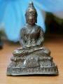 กริ่ง หลวงพ่อ เพชรธรรมกาย วัดพลมานีย์ ลาดกระบัง กรุงเทพ ฯ รุ่น 1/ความสูง 2.7 cm ฐานกว้าง 1.9 cm ฐานลึก 1.2 cm