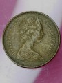 เหรียญ D.G.REG.F.D-1971 ELIZABETH II  2 NEW P E N CE