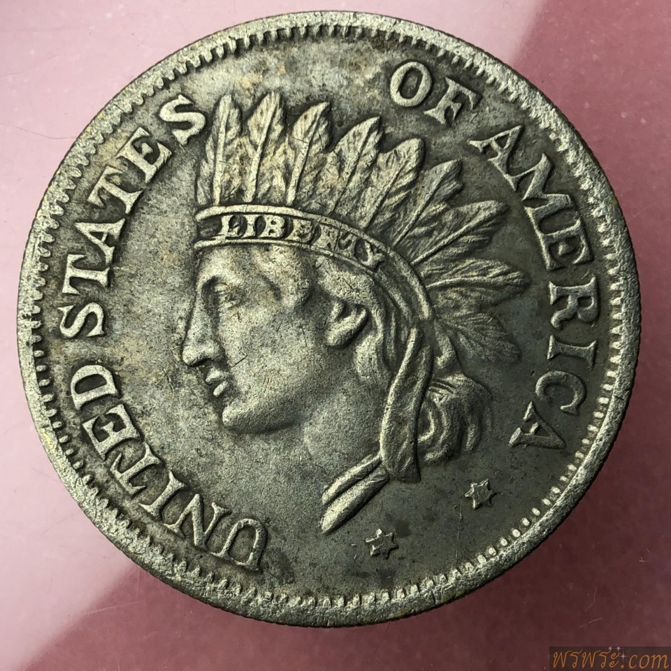เหรียญUNITED STATES OF AMERIGA 1DOLLAR1851