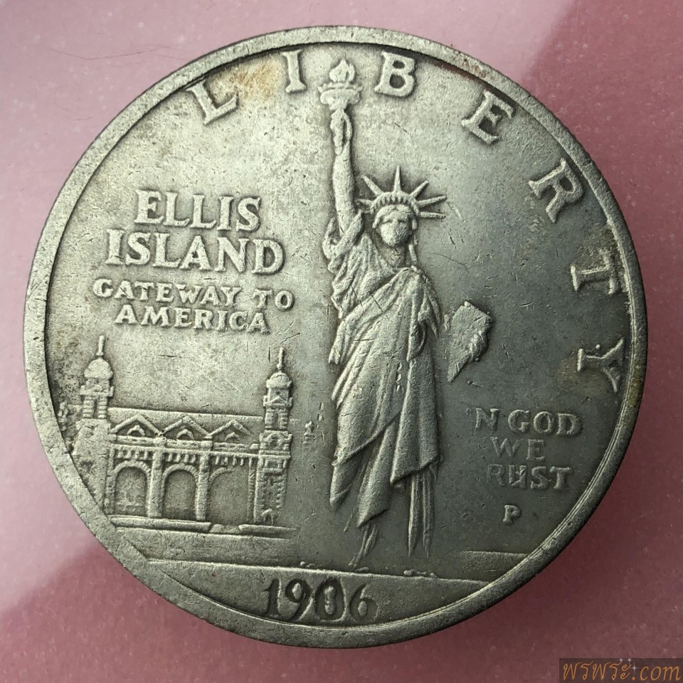เหรียญUNITED STATES OF AMERIGA ONE DOLLAR1906